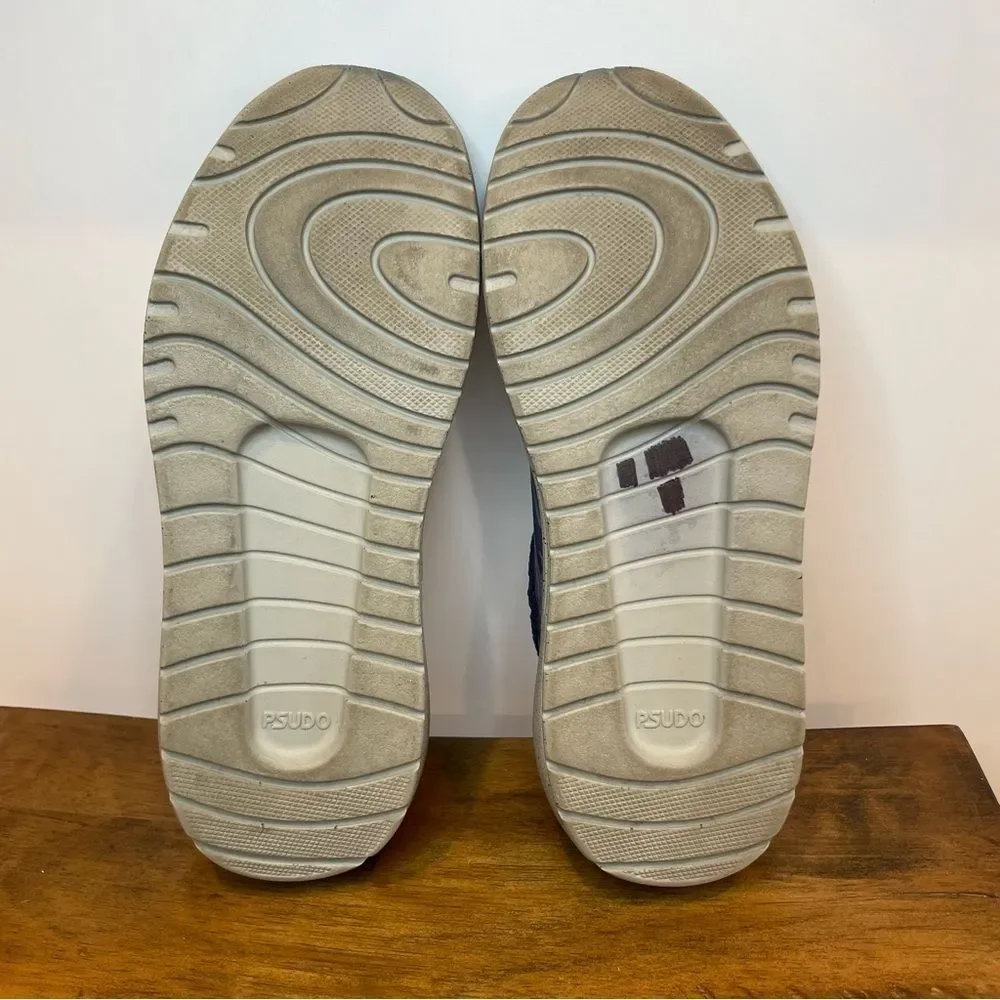Psudo | Court Sustainable Shoes - Blue ; Womens 9.5